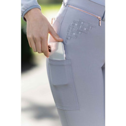 Reithose Damen HKM Rosegold Sparkle mit Silikongrip Reithose Damen HKM Rosegold Sparkle mit Silikongrip