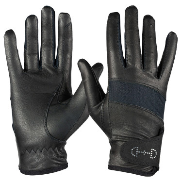 Leder- und Mesh-Handschuhe Damen Horze Leder- und Mesh-Handschuhe Damen Horze