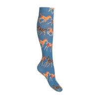 HKM Pony Club Socken Pink Rosa