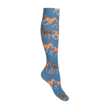 HKM Pony Club Socken Pink Rosa
