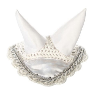 Wettkampf-Fliegenhaube HKM Hobby Horsing Weiß Wei&amp;amp;amp;amp;amp;amp;szlig;