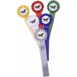 Turnierschleife Reiten HKM Flot 1 – Rosette 10 cm