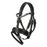Lederzaum HKM Hobby Horsing Schwarz