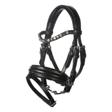 Lederzaum HKM Hobby Horsing Schwarz