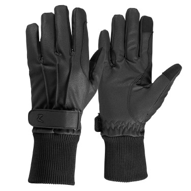 PU-Lederhandschuhe mit Fleecefutter Horze PU-Lederhandschuhe mit Fleecefutter Horze
