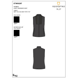 Reitweste Damen wasserdicht – Equestro Foldable | Equi-Clic