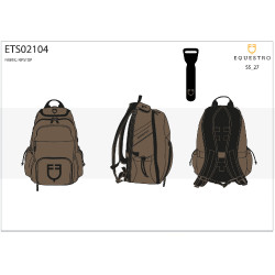 Unisex-Technikrucksack aus Ripstop Equestro
