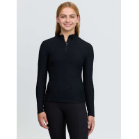 T-shirt technique côtelé Raye LeMieux Young Rider