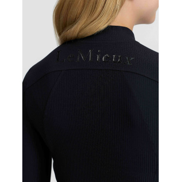 T-shirt technique côtelé Raye LeMieux Young Rider