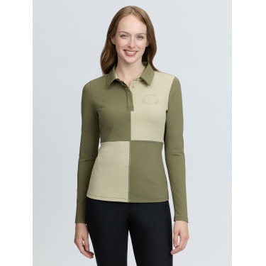 T-shirt technique LeMieux Rugby Harlequin femme