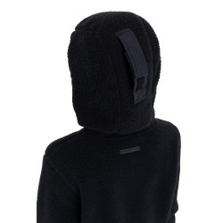 Unisex-Kinder-Fleecejacke aus Teddyfleece mit Reißverschluss und Kapuze Equestro Unisex-Kinder-Fleecejacke aus Teddyfleece mit Reißverschluss und Kapuze Equestro