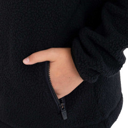 Unisex-Kinder-Fleecejacke aus Teddyfleece mit Reißverschluss und Kapuze Equestro Unisex-Kinder-Fleecejacke aus Teddyfleece mit Reißverschluss und Kapuze Equestro