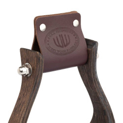 Westwood Western-Steigbügel aus Holz mit rutschfester Gummiauflage