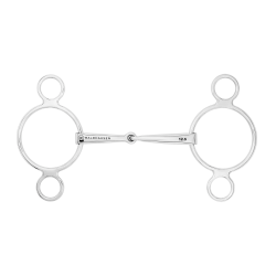 3-Ring Gebiss einfach gebrochen
