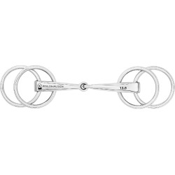 Fahrgebiss Wassertrense mit 4 Ringen