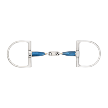 Sweet Iron D-Ring Gebiss doppelt gebrochen