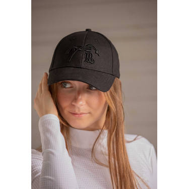 Reitkappe Naomi Pénélope – verstellbar, elegantes Herringbone Reitkappe Naomi Pénélope – verstellbar, elegantes Herringbone