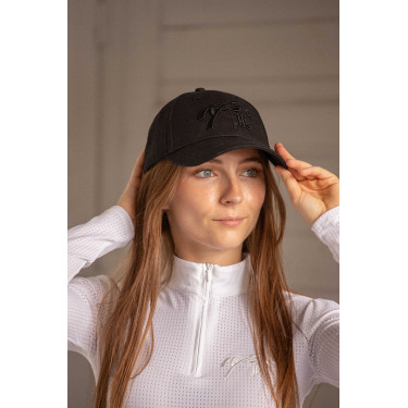 Reitkappe Naomi Pénélope – verstellbar, elegantes Herringbone Reitkappe Naomi Pénélope – verstellbar, elegantes Herringbone