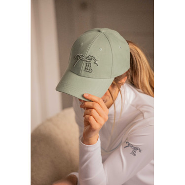 Reitkappe Naomi Pénélope – verstellbar, elegantes Herringbone Reitkappe Naomi Pénélope – verstellbar, elegantes Herringbone