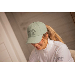 Reitkappe Naomi Pénélope – verstellbar, elegantes Herringbone Reitkappe Naomi Pénélope – verstellbar, elegantes Herringbone