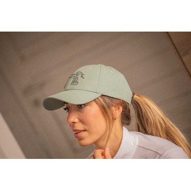 Reitkappe Naomi Pénélope – verstellbar, elegantes Herringbone Reitkappe Naomi Pénélope – verstellbar, elegantes Herringbone