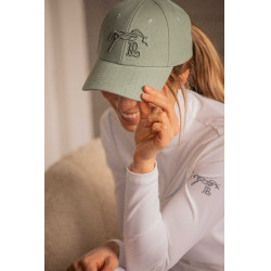 Reitkappe Naomi Pénélope – verstellbar, elegantes Herringbone Reitkappe Naomi Pénélope – verstellbar, elegantes Herringbone