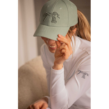 Reitkappe Naomi Pénélope – verstellbar, elegantes Herringbone Reitkappe Naomi Pénélope – verstellbar, elegantes Herringbone