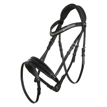 HV Polo Diana Trense – Lederzaum für Reitsport