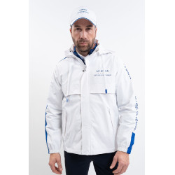 Regenjacke Reiten Unisex Weiß – CSIO La Baule Rolex Regenjacke Reiten Unisex Weiß – CSIO La Baule Rolex