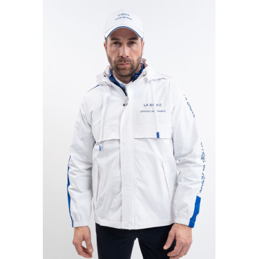 Regenjacke Reiten Unisex Weiß – CSIO La Baule Rolex Regenjacke Reiten Unisex Weiß – CSIO La Baule Rolex