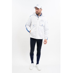 Regenjacke Reiten Unisex Weiß – CSIO La Baule Rolex Regenjacke Reiten Unisex Weiß – CSIO La Baule Rolex