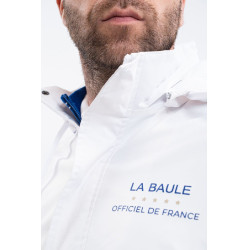 Regenjacke Reiten Unisex Weiß – CSIO La Baule Rolex Regenjacke Reiten Unisex Weiß – CSIO La Baule Rolex