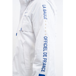Regenjacke Reiten Unisex Weiß – CSIO La Baule Rolex Regenjacke Reiten Unisex Weiß – CSIO La Baule Rolex
