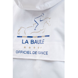 Regenjacke Reiten Unisex Weiß – CSIO La Baule Rolex Regenjacke Reiten Unisex Weiß – CSIO La Baule Rolex