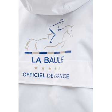Regenjacke Reiten Unisex Weiß – CSIO La Baule Rolex Regenjacke Reiten Unisex Weiß – CSIO La Baule Rolex