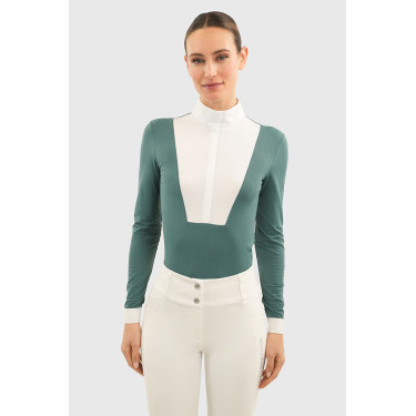 Damen Turnier-Poloshirt fürs Reiten Harcour Coco