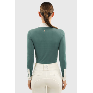 Damen Turnier-Poloshirt fürs Reiten Harcour Coco