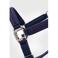 Halfter und Führstrick Harcour Amour Marine Marineblau