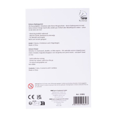 Radiergummi-Set Unicorn- HKM Radiergummi-Set Unicorn- HKM