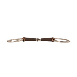 Wassertrense Flex einfach gebrochen medium 18mm 14,5cm Wassertrense Flex einfach gebrochen medium 18mm 14,5cm