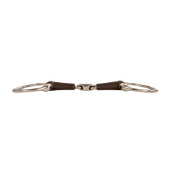 Olivenkopftrense Flex doppelt gebrochen sweet Iron 18mm 14,5cm