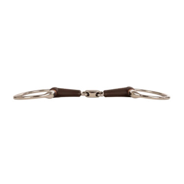 Olivenkopftrense Flex doppelt gebrochen sweet Iron 18mm 14,5cm