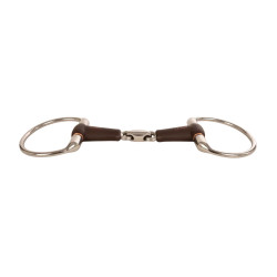 Olivenkopftrense Flex doppelt gebrochen sweet Iron 18mm 14,5cm