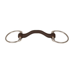 Olivenkopf Stangengebiss Flex mit Zungenfreiheit hart 20mm 14,5cm