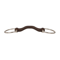Olivenkopf Stangengebiss Flex mit Zungenfreiheit hart 20mm 14,5cm