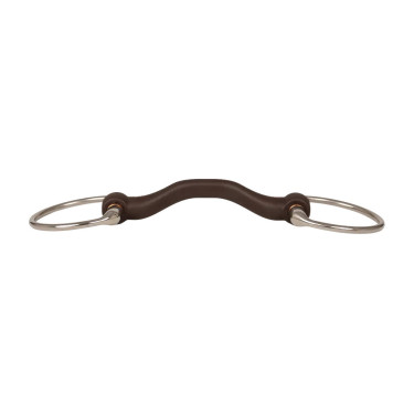 Olivenkopf Stangengebiss Flex mit Zungenfreiheit hart 20mm 14,5cm