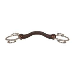 Pessoa 3 ring Gebiss Flex mit Zungenfreiheit hart 20mm 14,5cm