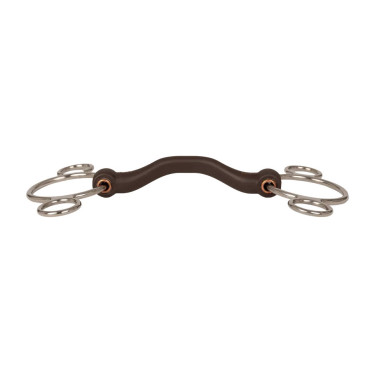 Pessoa 3 ring Gebiss Flex mit Zungenfreiheit hart 20mm 14,5cm