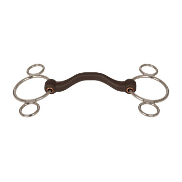 Pessoa 3 ring Gebiss Flex mit Zungenfreiheit hart 20mm 14,5cm