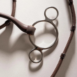 Pessoa 3 ring Gebiss Flex mit Zungenfreiheit hart 20mm 14,5cm